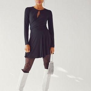 NEW Free People Black Minidress- Large